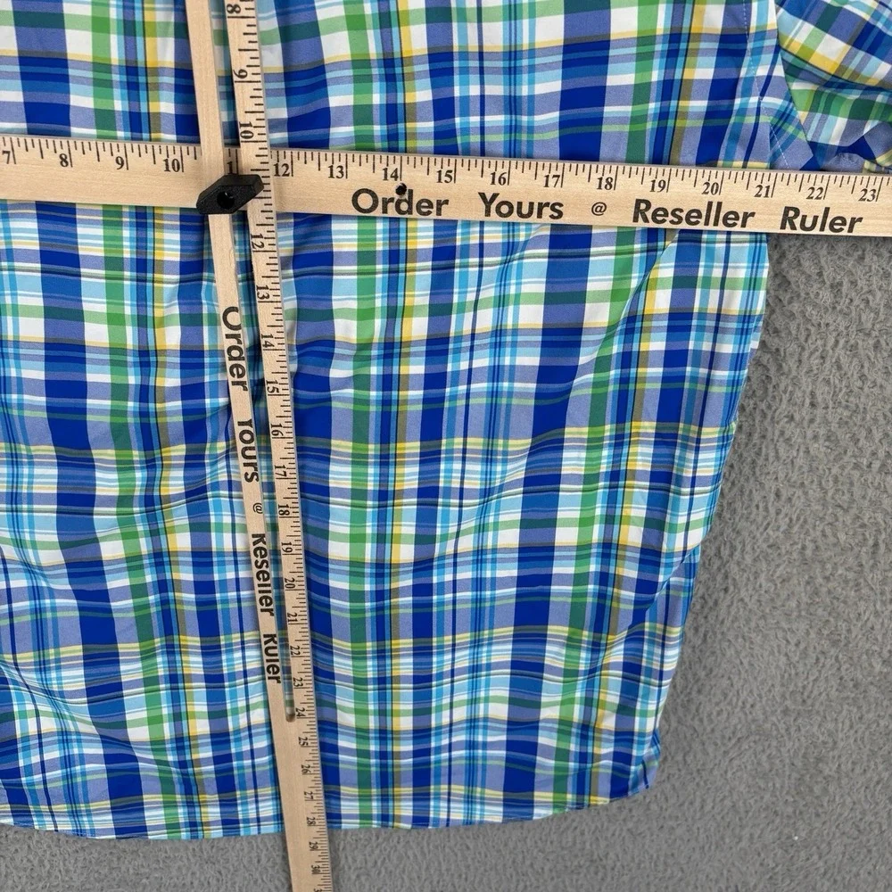 Polo Ralph Lauren Shirt Mens Medium Classic Fit RL Untucked Multi Color Plaid